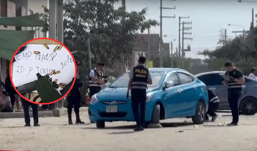 Empresa de transportes denuncia amenazas extorsivas en Trujillo. Foto: Composición LR