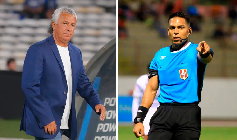 'Pipo' Gorosito mostró su incomodidad por la designación arbitral en el decisivo cierre del Torneo Apertura. Foto: composición LR/difusión