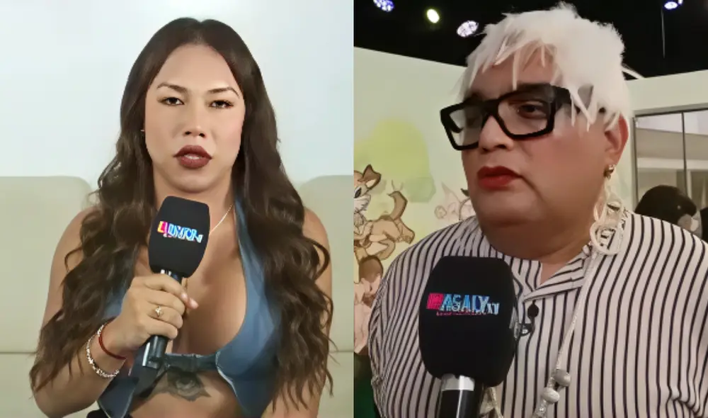 Dayanita aseguró que respeta las opiniones de su exjefe Jorge Benavides. Foto: Composición LR/ATV