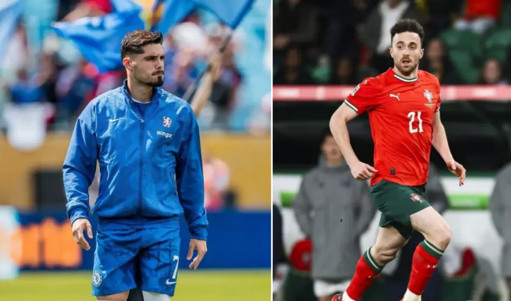 Neto y Jota compartieron vestuario en la selección de Portugal.