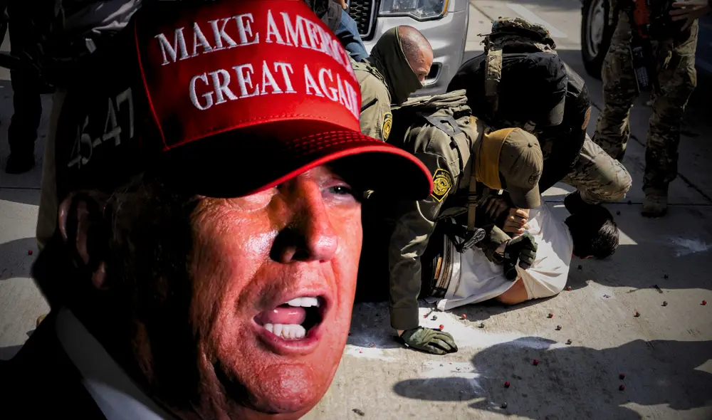 ICE advierte que Donald Trump deportará a inmigrantes con vínculos a pandillas.