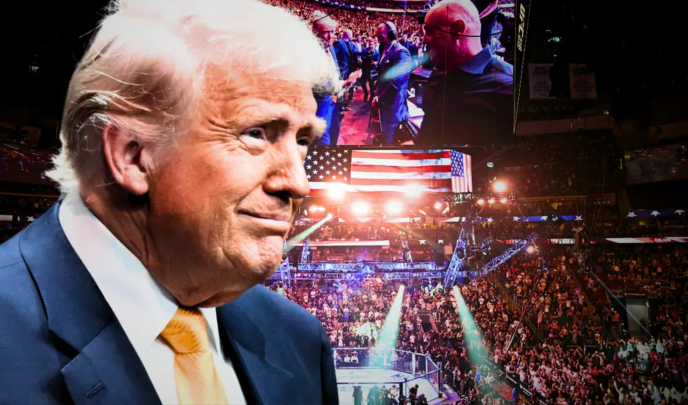 Donald Trump planea un combate de UFC en la Casa Blanca para celebrar los 250 años de independencia.