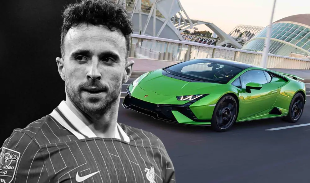 Diogo Jota murió con su hermano tras chocar en su Lamborghini en Zamora. Foto: X/Liverpool
