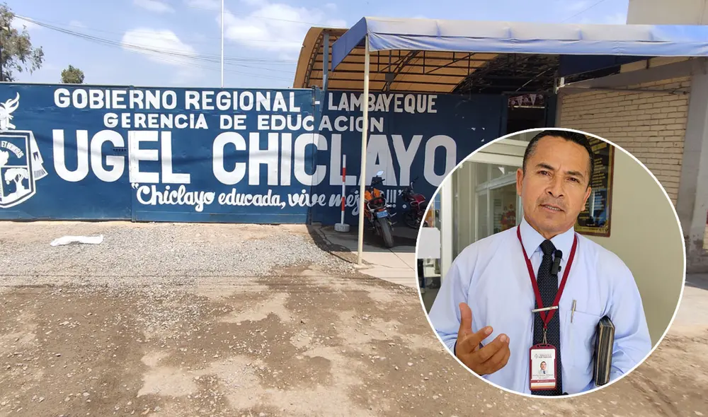 Director de Ugel Chiclayo, Alí Sánchez Moreno, informó que destituidos afrontan procesos penales. Foto: Emmanuel Moreno - La República.