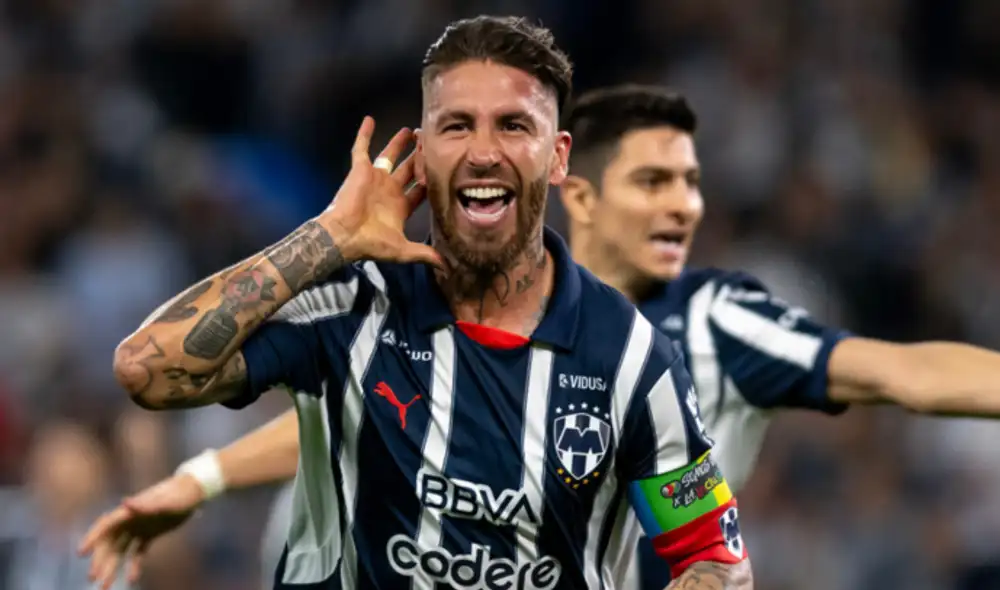 Sergio Ramos llego el 8 de febrero del 2025 a los rayados de Monterrey.