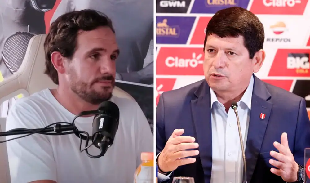 Michael Succar explicó por qué Agustín Lozano aplazó las elecciones en la FPF. Foto: composición LR/captura de YouTube