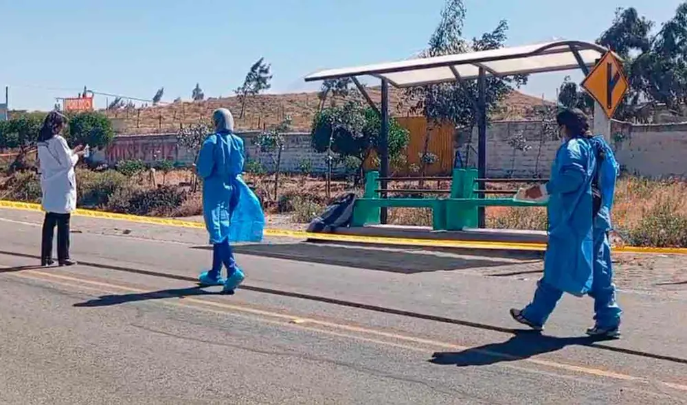 Fiscalía identifica a mujer encontrada dentro de un costal en Arequipa. Fiscalía identifica a mujer encontrada dentro de un costal en Arequipa.