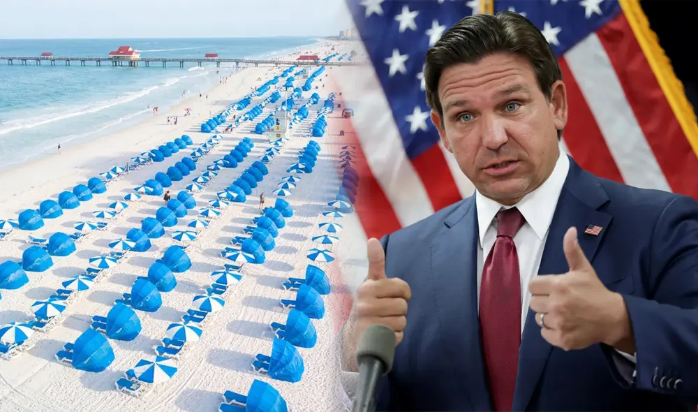 Ley SB1622, firmada por Ron DeSantis, cambia el acceso a las playas en Florida.