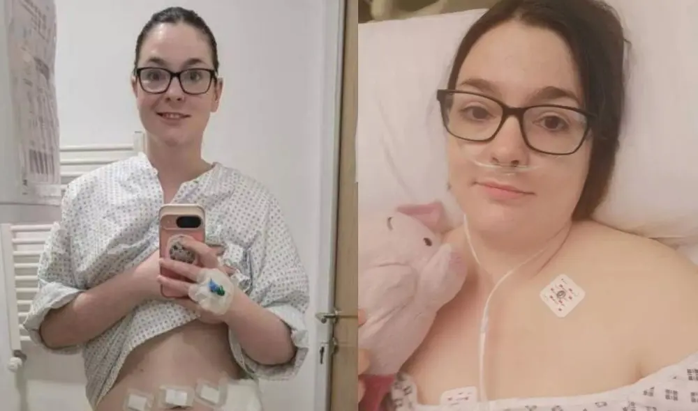 Laurene Agnew, después de múltiples cirugías fue diagnosticada con endometriosis en etapa cuatro. Foto: composición LR/AP