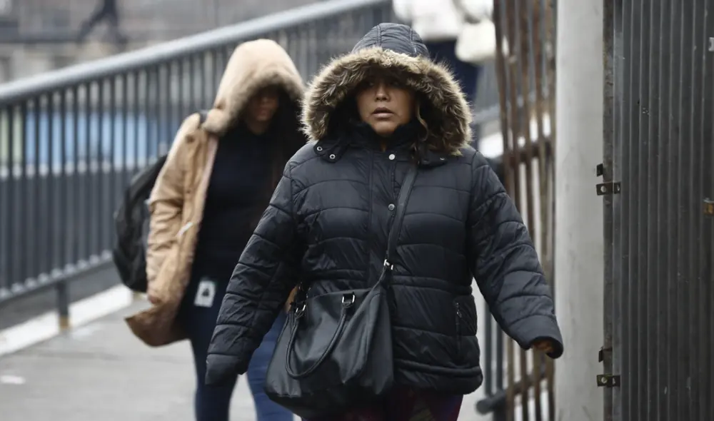 Lima regresa al frío después de haber tenido días soleados.