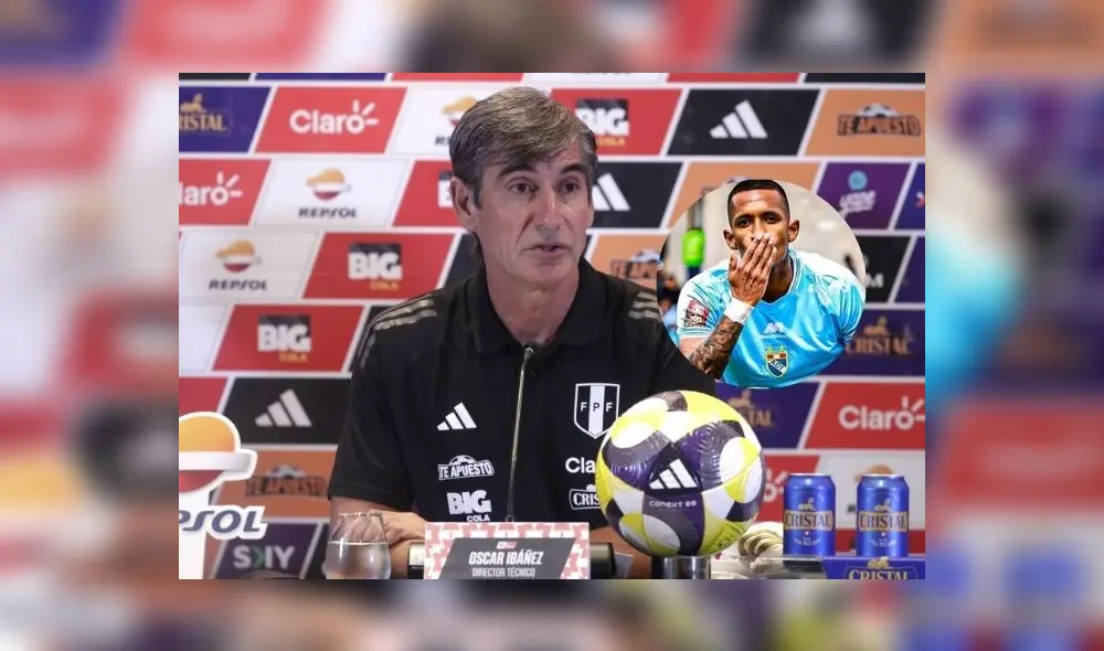 Óscar Ibáñez habló acerca de la ausencia de Jhonny Vidales en la selección peruana. Foto: composición LR/difusión/LFP