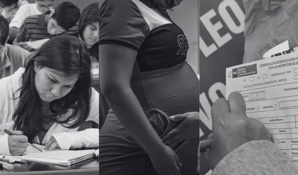 El PBI aumentaría hasta en 5% si se incorporara a los ninis al empleo formal. Foto: composición/Andina El PBI aumentaría hasta en 5% si se incorporara a los ninis al empleo formal. Foto: composición/Andina