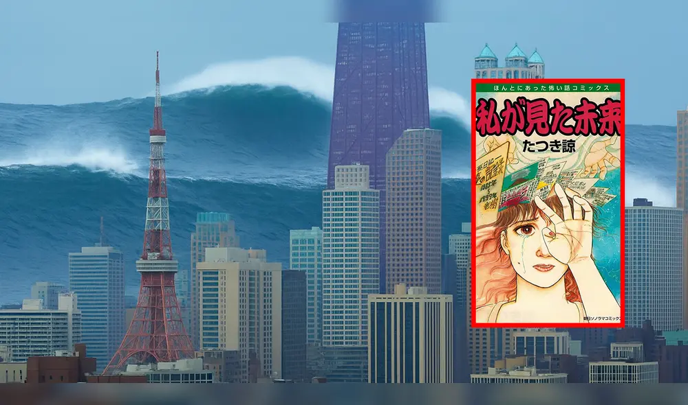 Ryo Tatsuki, autora de ‘El futuro que vi’ busca frenar especulaciones sobre un gran sismo que podría desencadenar un tsunami en Japón. Foto: Composición LR/Freepik