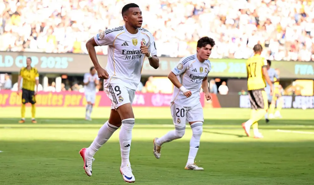 Real Madrid y Borussia Dortmund jugaron en Nueva Jersey. Foto: AFP