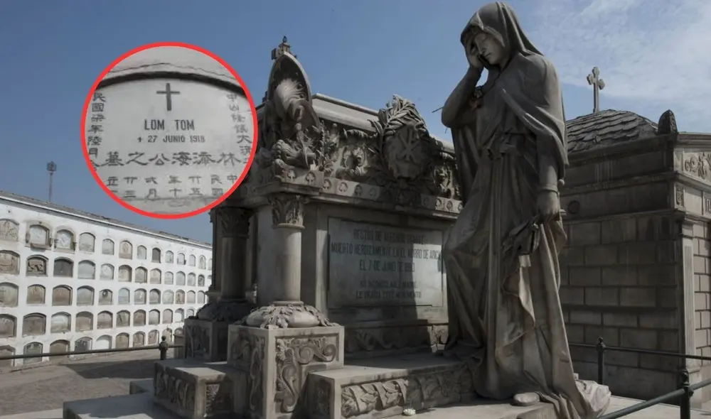 La tumba de Lom Tom se encuentra en el cementerio Presbitero Maestro.
