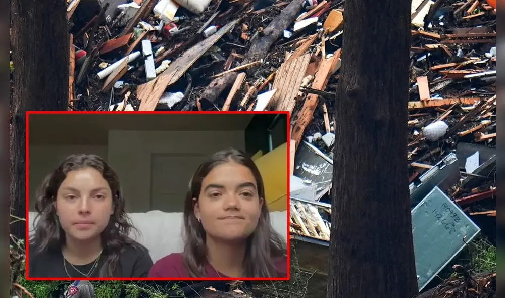 Silvana y María Paula trabajaban como consejeras en un campamento de verano cuando la catástrofe empezó. Foto: Composición LR Silvana y María Paula trabajaban como consejeras en un campamento de verano cuando la catástrofe empezó. Foto: Composición LR