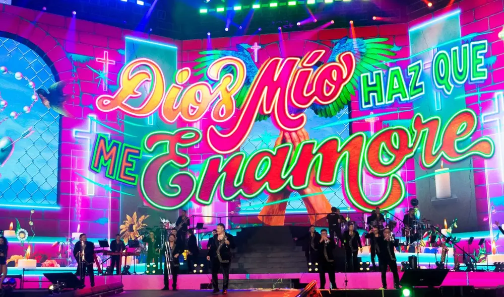 Armonía 10 hizo vibrar el Estadio San Marcos. Foto: Marcia Chahua / URPI-LR