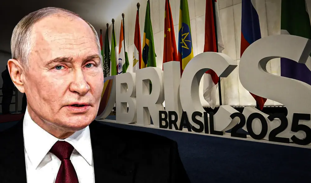 Vladimir Putin hizo su participación en la cumbre BRICS que se realizó en Brasil.