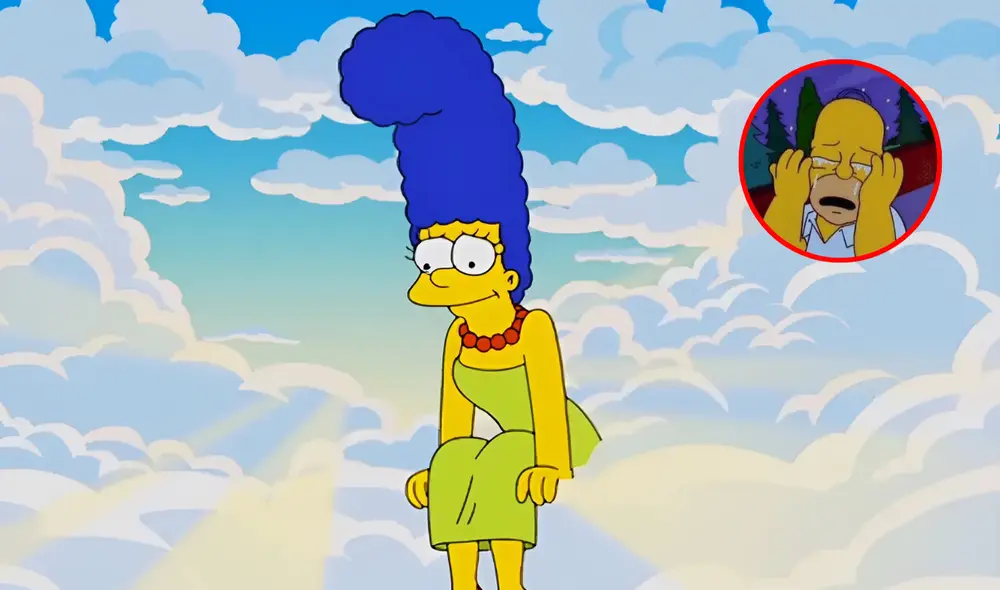 Marge Simpson muere en el capitulo final de la temporada 36 de Los Simpson