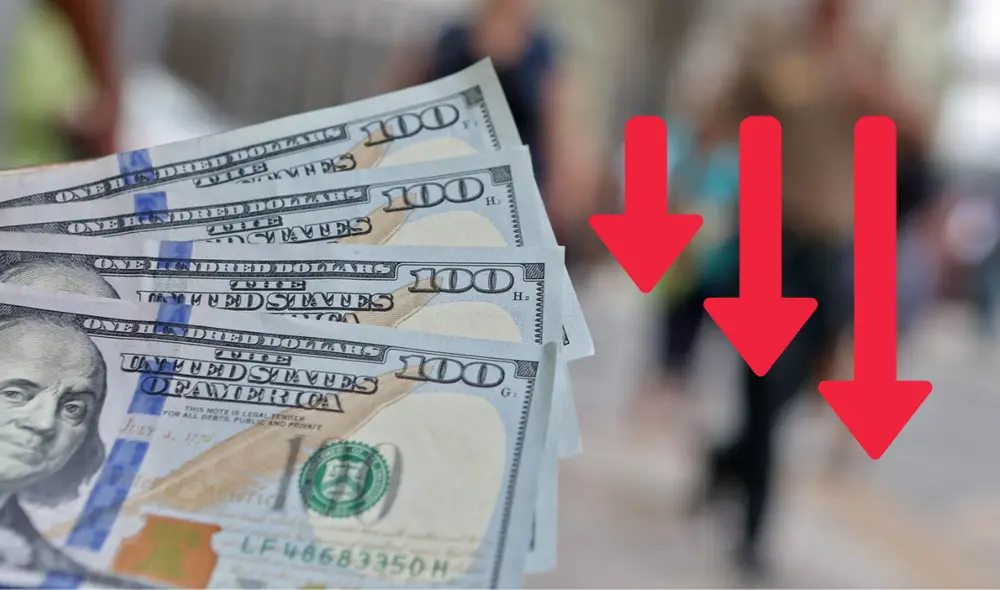 Caída del dólar en Perú alcanza su nivel más bajo en 5 años