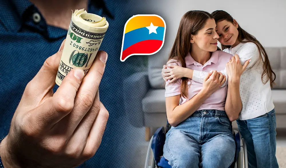 El subsidio Único Familiar es el bono de discapacidad para julio de 2025. Foto: composición LR/Freepik