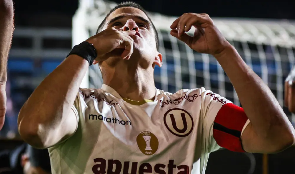 Aldo Corzo marcó de cabeza y le dio el triunfo a Universitario.