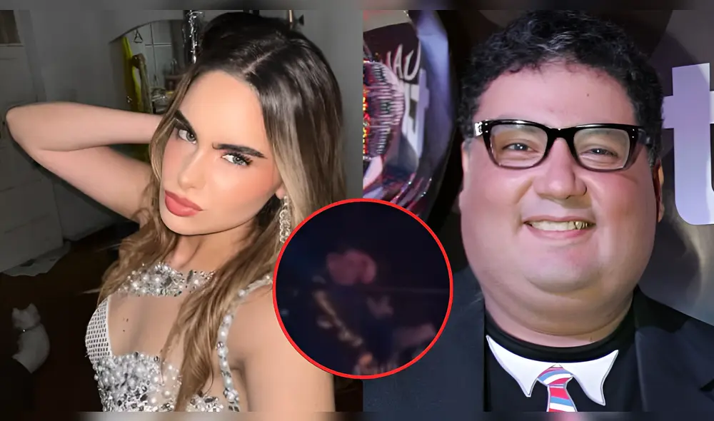 María Grazia, conocida como 'Patito' captada con Alfredo Benavides. María Grazia, conocida como 'Patito' captada con Alfredo Benavides.