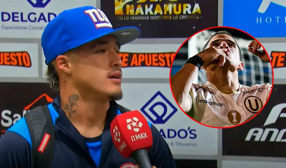 Orlando Núñez reveló conversación con Aldo Corzo tras gol de Universitario. Foto: composición LR/captura de L1 Max Orlando Núñez reveló conversación con Aldo Corzo tras gol de Universitario. Foto: composición LR/captura de L1 Max