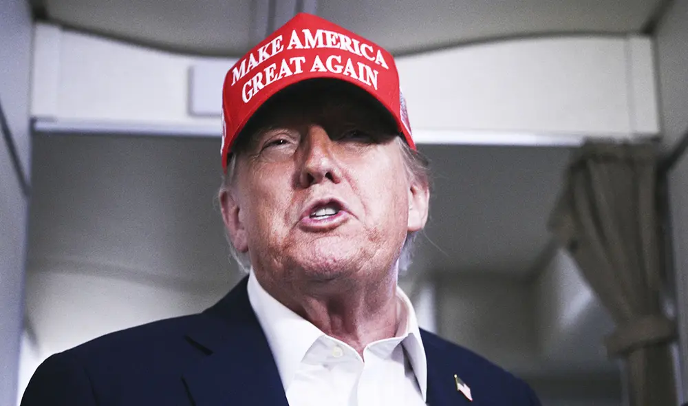 Trump advierte que las tarifas del 25% buscan forzar un acuerdo comercial más justo con Japón y Corea del Sur. Foto: AFP Trump advierte que las tarifas del 25% buscan forzar un acuerdo comercial más justo con Japón y Corea del Sur. Foto: AFP