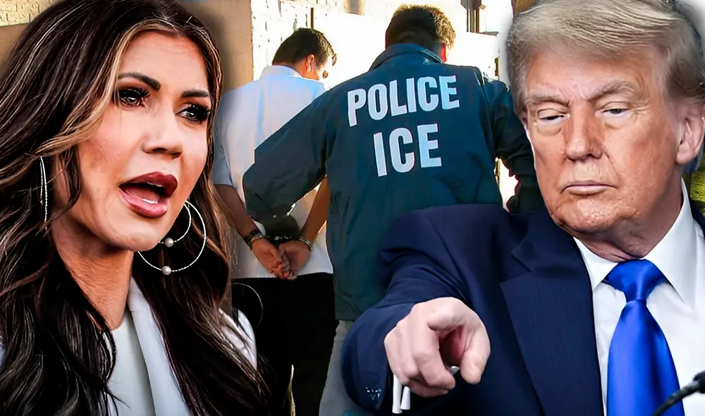Donald Trump y Kristi Noem se alían para poner fin al TPS en EE.UU., dejando a miles de inmigrantes bajo la mira de ICE.