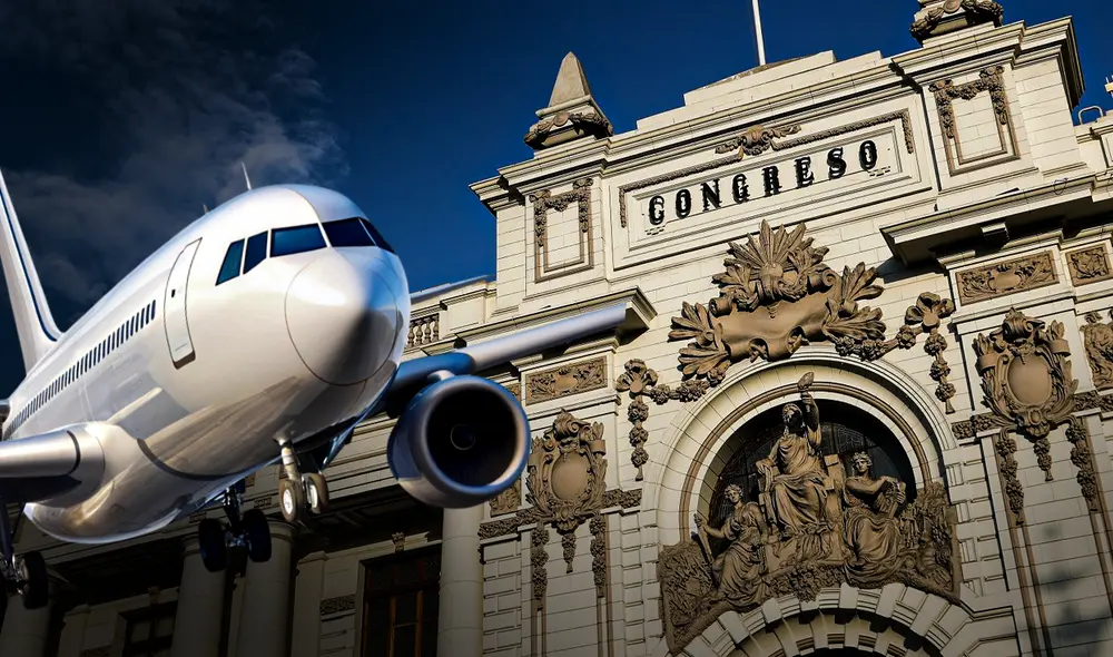 Congreso viajará 199 veces al extranjero entre agosto del 2025 y 2026. Foto: Composición/LR