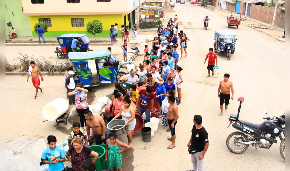 Brecha en infraestructura y continuidad del servicio de agua agrava la problemática. Foto: Andina.