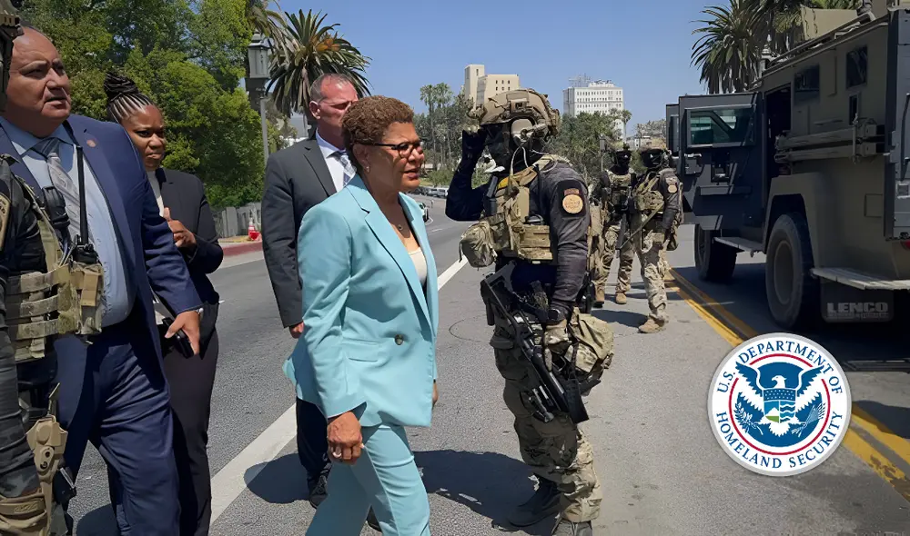 Alcaldesa Karen Bass confronta a ICE en supuesta redada de inmigración en Los Ángeles: "Tienen que irse ahora mismo"