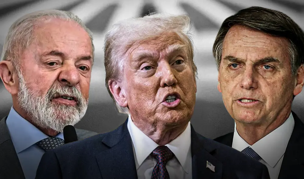 La defensa de Trump a Bolsonaro provocó la respuesta de Lula Da Silva. La defensa de Trump a Bolsonaro provocó la respuesta de Lula Da Silva.