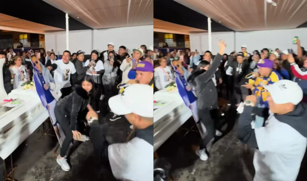 Una joven peruana rindió homenaje a su pareja fallecida y bailó al ritmo de reguetón en su féretro.