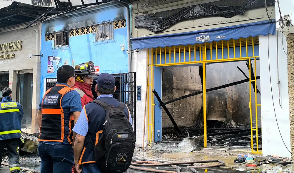 Siniestro no reportó personas heridas.