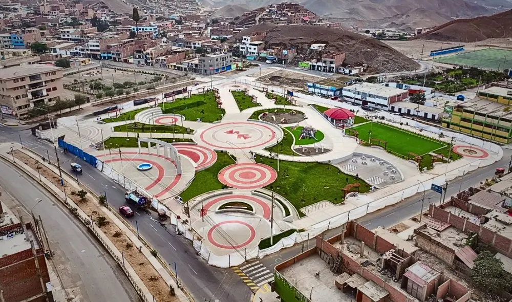 Ancón estrena uno de los parques más grandes de Lima Norte con modernas instalaciones y áreas verdes