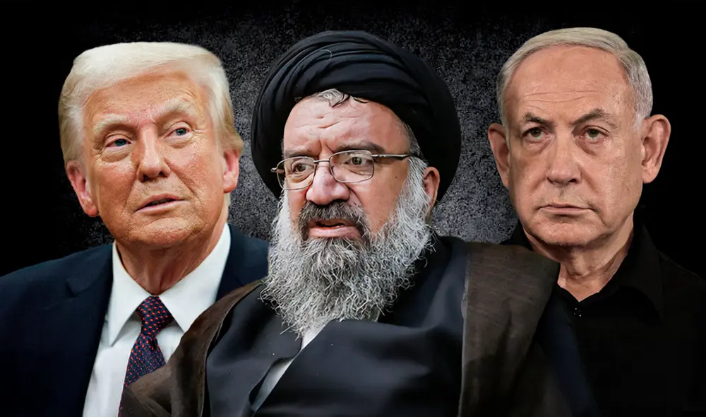 Khatami pidió ante fieles la ejecución de Trump y Netanyahu por crímenes. Foto: Composición LR/Ariana Espinoza