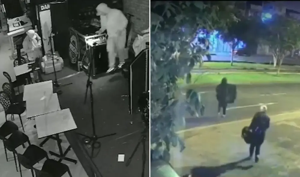 Robo millonario en restobar de San Juan de Lurigancho Robo millonario en restobar de San Juan de Lurigancho