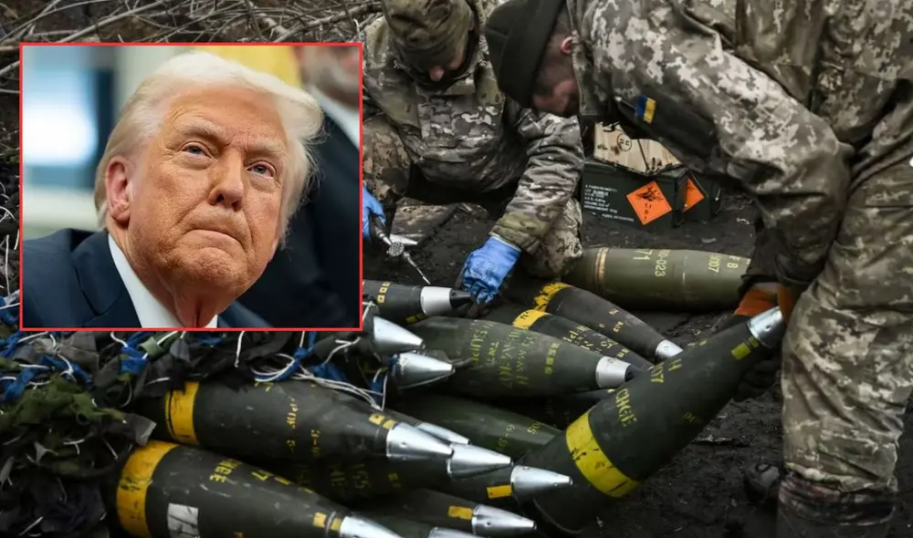 Trump reanuda envío de armas a Ucrania tras pausa por reservas limitadas. Trump reanuda envío de armas a Ucrania tras pausa por reservas limitadas.