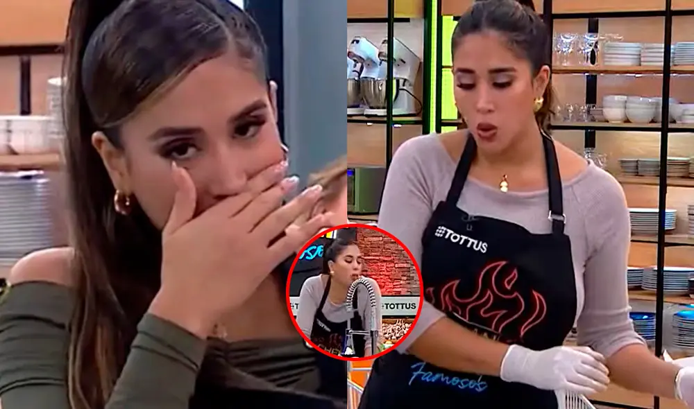 Melissa Paredes en 'El gran chef famosos'. Foto: Composición LR/Captura/Latina