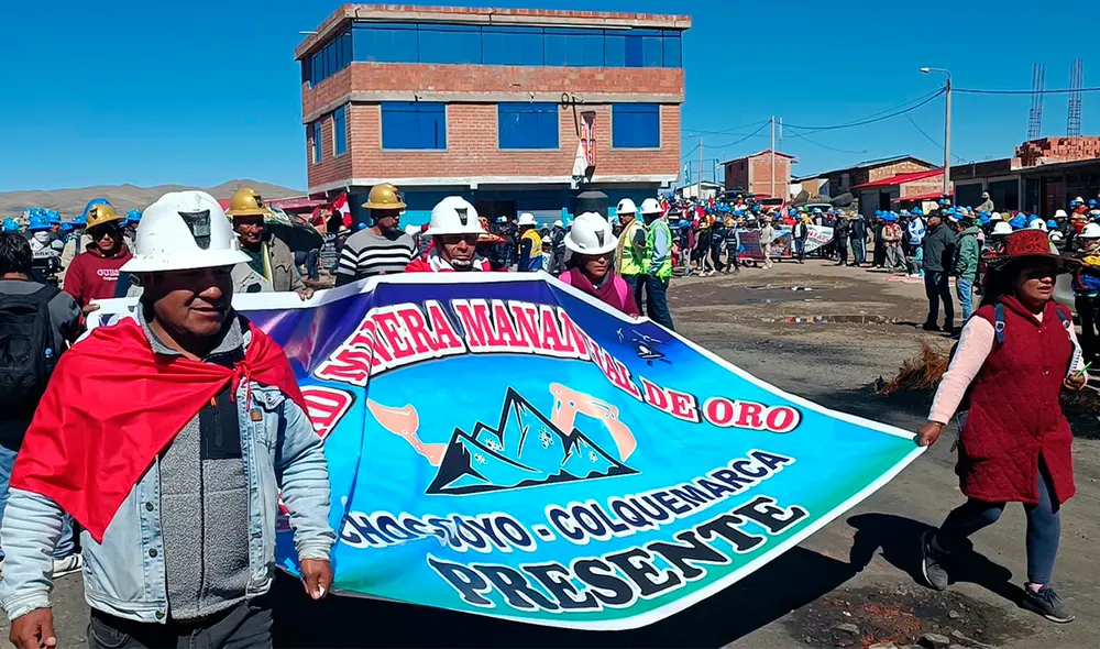 "La presidenta no sabe cuántos somos", indicó el presidente de la Asociación de Mineros Artesanales de Chumbivilcas.