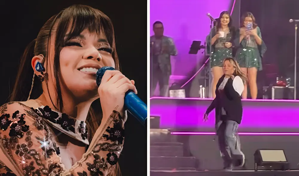 "Son dos gotas de agua", reaccionaron usuarios tras aparición de la madre de Briela Cirilo en concierto.