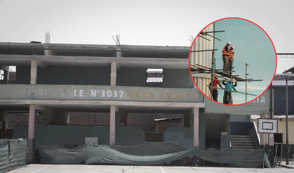Gobierno invierte 7 millones de soles para renovar colegios en Callao. Foto: Composición LR/ Archivos GLR