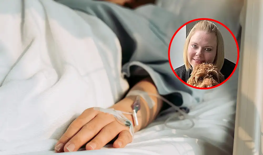 La madre de tres hijos fue mal diagnosticada, el médico ignoró el “tinte azul” de una infección mortal. Foto: Composición LR/Daily Mail