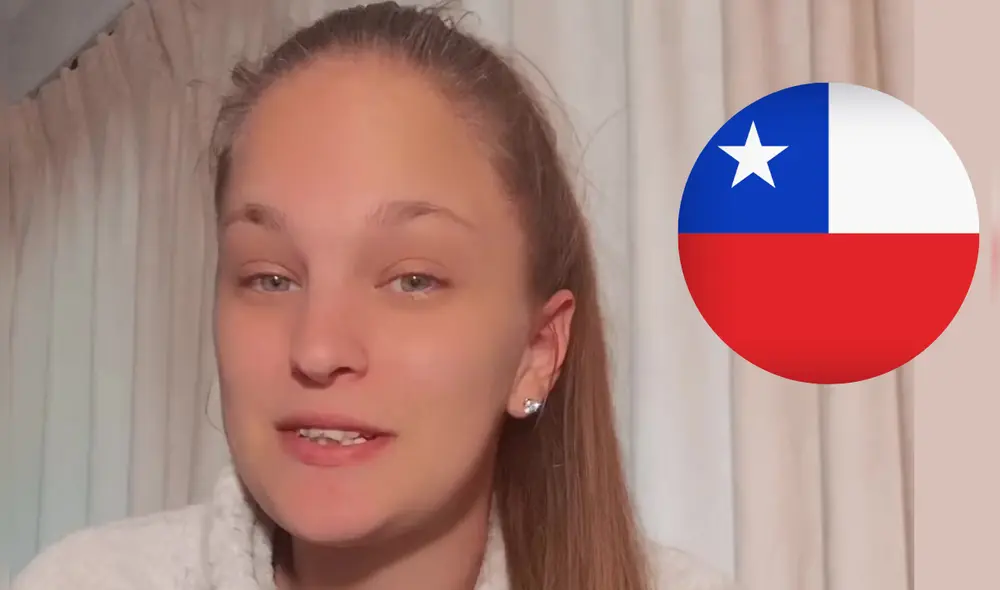 Julia, una joven estadounidense, se mudó con su familia a Chile por un futuro mejor. Foto: Composición LR/  @julia_gringa_chile/ TikTok