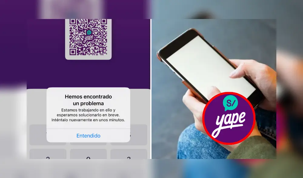 Yape sufre caída a nivel nacional.