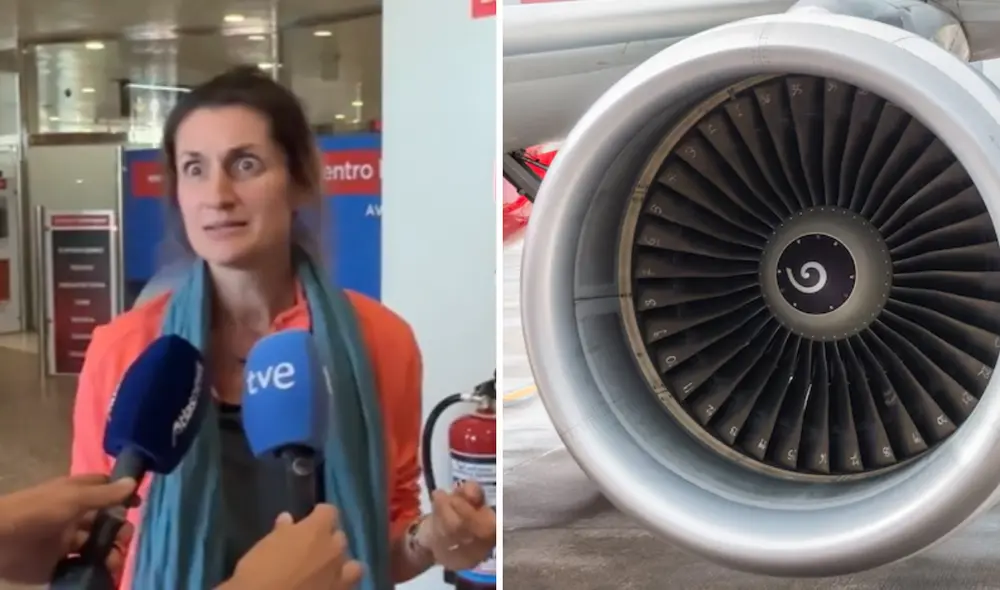 Los 154 pasajeros del vuelo V7-3511 experimentaron momentos de terror al escuchar un fuerte ruido y una vibración. Foto: composición LR/EFE/Freepik