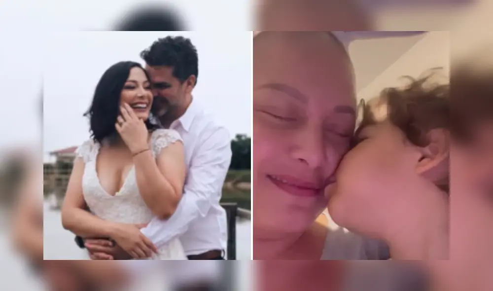 La actriz y presentadora peruana Natalia Salas.