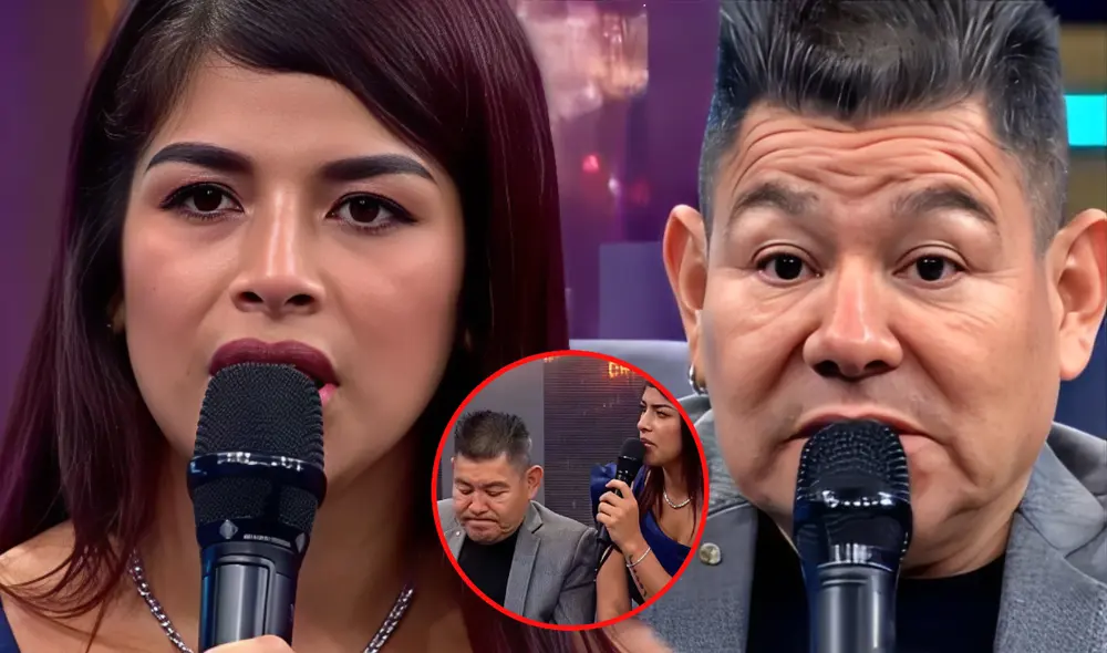 Jhazmín Gutarra aclaró su relación con Dilbert Aguilar. Foto: composición LR/difusión/América TV